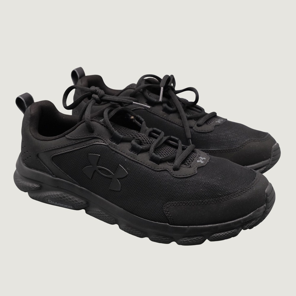 Under Armour Charged Assert 10 Shoes 10.5 Black 3024590-003 Mens Sneakers